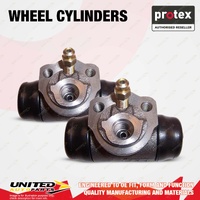 2x Rear Protex Wheel Cylinders for Toyota Corolla KE70 KE72 KE74 1.3L 1.5L