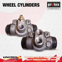 2x Rear Protex Wheel Cylinders for Mazda 626 CB2MS 2.0L MA 11/1980-02/1983