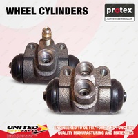2x Rear Protex Wheel Cylinders for Mazda 323 FA FA4UV 1.4L UC 1978-1981