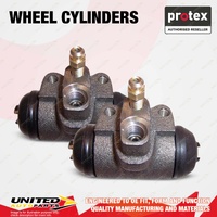 2x Rear Protex Wheel Cylinders for Mazda 323 FA FA4TS FA4US 1.3L 1.4L 1977-1981