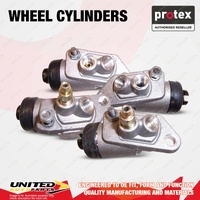 4x Front Protex Wheel Cylinders for Nissan 620 GN620 1.5L J15 1971-1980