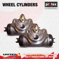 2x Rear Protex Wheel Cylinders for Mitsubishi Cordia AA 1.6L 1.8L 1983-1984