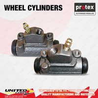 2x Rear Protex Wheel Cylinders for Mazda E1400 E1600 E2200 BA 1.4L 1.6L 2.2L