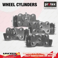 4x Front Protex Wheel Cylinders for Mazda T2000 T2600 T3000 T3500 Parkway