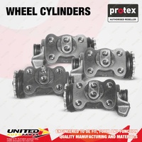 4x Rear Protex Wheel Cylinders for Mazda T2000 T2600 T3000 T3500 Parkway