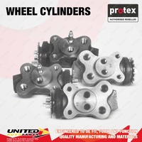 4x Front Protex Wheel Cylinders for Mazda T4100 WE14T 4.1L ZB 1984-1990