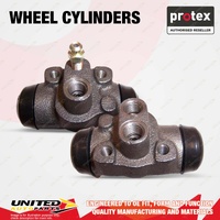 2x Rear Protex Wheel Cylinders for Mazda 626 CB 929 LA 2.0L MA 1978-11/1980