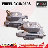 2x Rear Protex Wheel Cylinders for Daihatsu Charade G10S Handivan L60V 0.6L 1.0L
