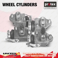 4x Front Protex Wheel Cylinders for Daihatsu Handivan L55 L60 Hijet S65 S75