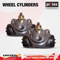 2x Rear Protex Wheel Cylinders for Mitsubishi Lancer CA Colt RA Nimbus UF