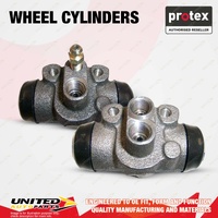 2x Rear Protex Wheel Cylinders for Mazda 929 LA 2.0L MA I4 8V RWD 1978-1987