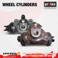 2x Rear Protex Wheel Cylinders for Holden Shuttle WFR 1.9L 2.0L 1982-1991