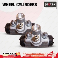 2x Rear Protex Wheel Cylinders for Honda Accord AC AD CA SJ SV SY SZ 1.6L 1.8L