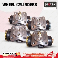 4x Front Protex Wheel Cylinders for Toyota Landcruiser FJ45 HJ47 4.0L 4.2L 74-84
