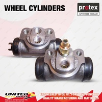 2x Rear Protex Wheel Cylinders for Mitsubishi L300 Express SA 1.6L 1980-1981