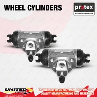 2x Rear Protex Wheel Cylinders for Nissan Gazelle S12 2.0L CA20E 1984-1988