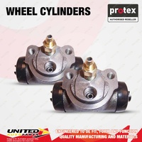 2x Rear Protex Wheel Cylinders for Mitsubishi Nimbus UA UB UC 1.8 2.0 1984-1992