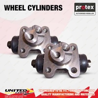 2x Rear Protex Wheel Cylinders for Daihatsu F20 F50 F60 1.6L 2.5L 2.8L 1981-1984