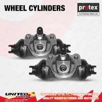 2x Rear Protex Wheel Cylinders for Isuzu Rodeo KBD KBD26 KBD47 2.0 2.2 1984-1988