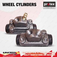 2x Rear Protex Wheel Cylinders for Ford Courier PB PC Econovan Spectron SG