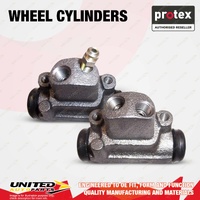 2x Rear Protex Wheel Cylinders for Ford Econovan SGMD SGMW SLMD 1.8L 2.2L 84-97