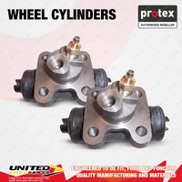2x Rear Protex Wheel Cylinders for Daihatsu F50 2.5L DG 4WD MT 1978-1981