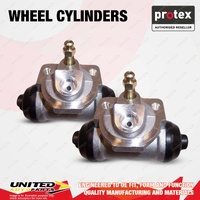 2x Rear Protex Wheel Cylinders for HSV Astra SV 1800 LD 1.8L 18LE 1988-1989