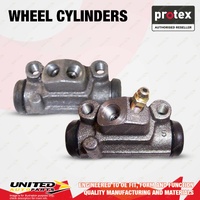 2x Rear Protex Wheel Cylinders for Mazda B2000 B2200 B2600 UF 2.0L 2.2L 2.6L