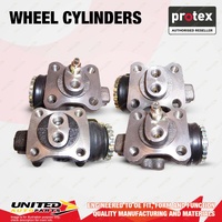 4x Front Protex Wheel Cylinders for Toyota Landcruiser HJ60 HJ75 4.0L 1980-1990