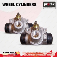 2x Rear Protex Wheel Cylinders for Mazda 121 DA DB 1.3L 1.5L 1987-1997