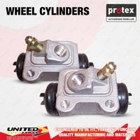 2x Rear Protex Wheel Cylinders for Daihatsu Applause A101S Charade G102S 1.3 1.6