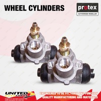 2x Rear Protex Wheel Cylinders for Daihatsu Charade G11 1.0L CBT 1985-1987