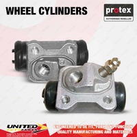 2x Rear Protex Wheel Cylinders for Daihatsu Charade G100 G102 G200 G202 G203