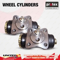 2x Rear Protex Wheel Cylinders for Daihatsu Delta V57 V67 V107 1500kg 2000kg