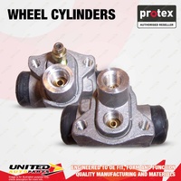 2x Rear Protex Wheel Cylinders for Daihatsu Hijet S75 S76 V 1.0L CB 1984-1986