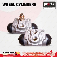 2x Rear Protex Wheel Cylinders for Suzuki Vitara SE416 TA01 1.6L G16A 1988-1994