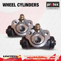 2x Rear Protex Wheel Cylinders for Daihatsu Handivan L80V 0.8L ED 1986-1990