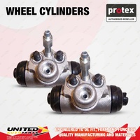 2x Rear Protex Wheel Cylinders for Subaru Brumby DL Leone AA AB AG AJ AM AN AU
