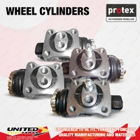 4x Front Protex Wheel Cylinders for Toyota Dyna 200 BU 60 61 63 65 3.0L 84-95