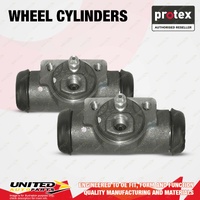 2x Rear Protex Wheel Cylinders for Kia Carnival KV11 UP752 Sport JA 2.0L 2.5L