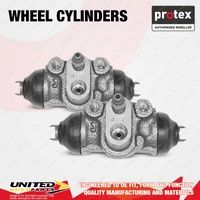 2x Rear Protex Wheel Cylinders for Mazda 323 Astina Protege BA BG BJ With ABS