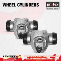 2x Rear Protex Wheel Cylinders for Holden Barina City Combo SB 1.4 C14 1996-2002