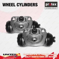 2x Rear Protex Wheel Cylinders for Nissan Micra K11 1.3L CG13DE 1995-1997