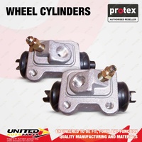 2x Rear Protex Wheel Cylinders for Suzuki Swift SF416 1.6L G16A G16B 1989-1995