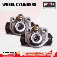 2x Rear Protex Wheel Cylinders for Daihatsu Sirion YRV M100S M101S M201G 1.0 1.3