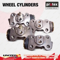 4x Front Protex Wheel Cylinders for Mazda T3500 T4000 WG 3.5L 4.0L 1989-2001