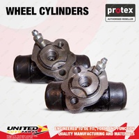 2x Rear Protex Wheel Cylinders for Toyota Starlet EP91R EP91 1.3L 1996-1999