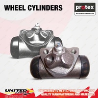 2x Rear Protex Wheel Cylinders for Ford F250 3.9L 4.1L 5.8L 1967-1985