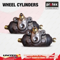 2x Rear Protex Wheel Cylinders for Nissan 200B 810 Bluebird 910 Stanza A10