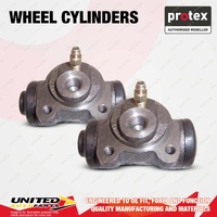 2x Rear Protex Wheel Cylinders for Peugeot 404 1.6L XC5 XC6 XC7 1964-1978